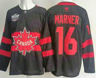 Men's Canada #16 Mitchell Marner Black 2025 4 Nations Face Off Authentic Jersey,We sell and wholesale Men's Canada #16 Mitchell Marner Black 2025 4 Nations Face Off Authentic Jersey on line form chian!